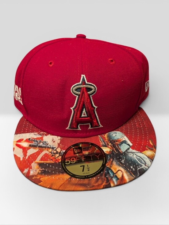 New Era Other - NWT MLB x Star Wars (Boba Fett) Los Angeles Angels New Era Hat Size 7& 1/2